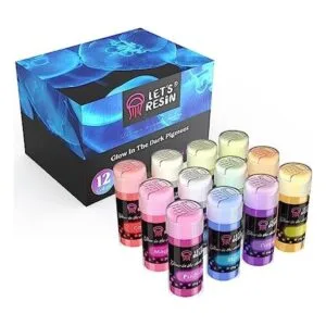 LETS RESIN Pigmento en polvo que brilla en la oscuridad_1