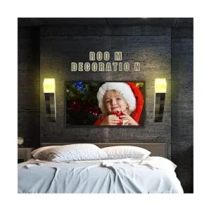 Lámpara de antorcha con montaje en pared luz nocturna LED_6