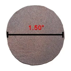 Hide Drink Círculos de cuero 1.5 pulgadas de_5