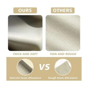 Seliem Camino de mesa de árboles de Navidad a cuadros_2