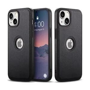 DOGODON Diseño compatible con iPhone 14 funda de cuero de_1