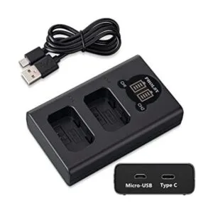 NPFW50 Cargador de batería con pantalla LED inteligente_1