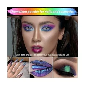 Polvo de mica camaleón pigmento de resina epoxi de 10_6