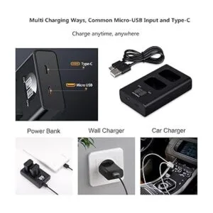 NPFW50 Cargador de batería con pantalla LED inteligente_3