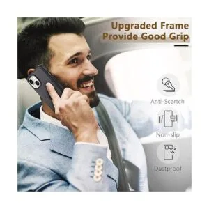 DOGODON Diseño compatible con iPhone 14 funda de cuero de_5