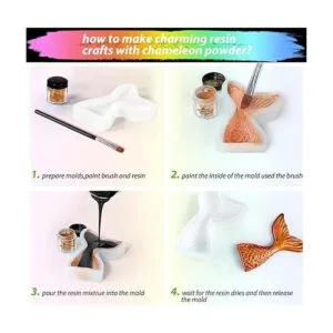 Polvo de mica camaleón pigmento de resina epoxi de 10_4