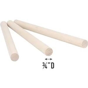 Pennsylvania Woodworks Varillas de madera de arce_2