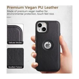 DOGODON Diseño compatible con iPhone 14 funda de cuero de_3