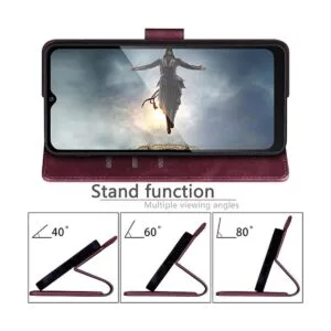 SUANPOT Funda tipo cartera para Samsung Galaxy A03S_5