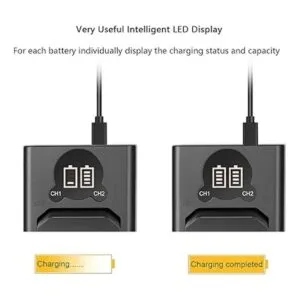 NPFW50 Cargador de batería con pantalla LED inteligente_2