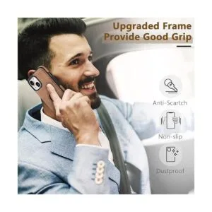 JAROIE Classy Design Funda protectora de piel de lujo_5