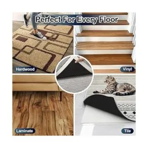 FestiCorp Almohadillas antideslizantes de 5 x 7 pies para_5