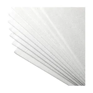 10 piezas de papel de fibra de cerámica de 11 x 12 x 0.12_7