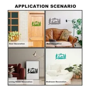 Molde de resina para decoración de pared familiar de_3