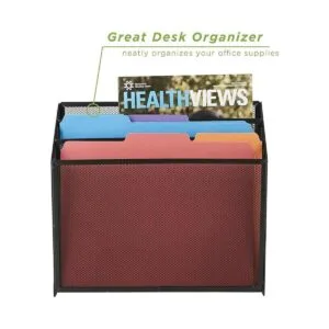 Mind Reader LETDIVBLK 3 niveles Jumbo soporte de malla_2