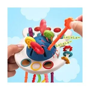 Montessori Juguetes de cuerda para bebés de 0 a 6 años 6_2