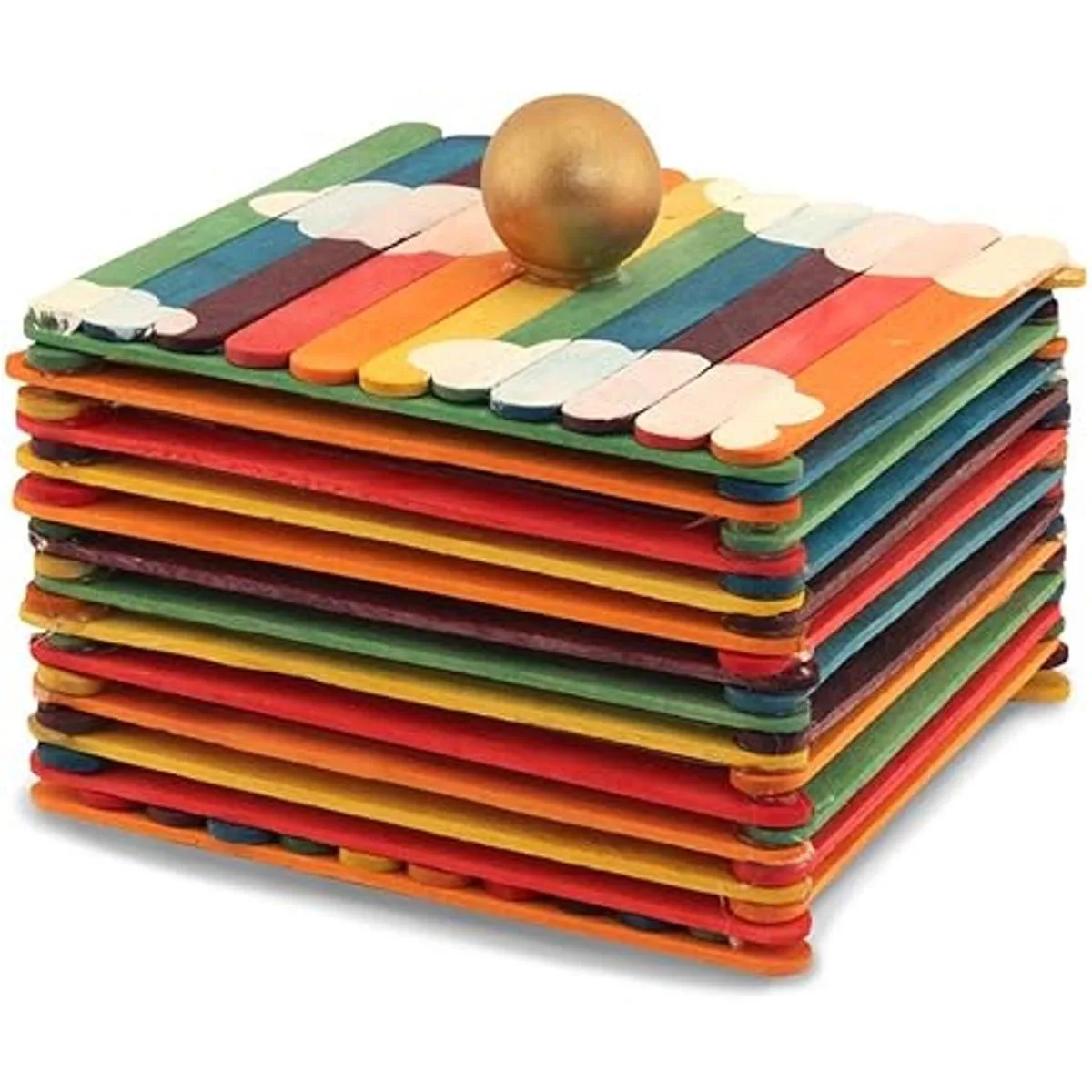 Hygloss 73100 Kolorstix Palos de manualidades de colores_3