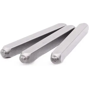 Tlimus Juego de sellos de metal de joyería 12 sellos de_3