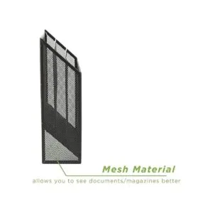 Mind Reader LETDIVBLK 3 niveles Jumbo soporte de malla_6