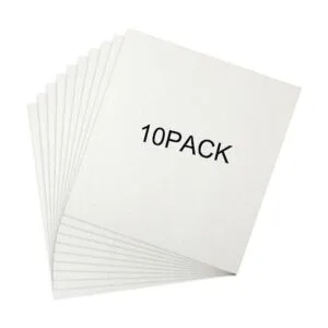10 piezas de papel de fibra de cerámica de 11 x 12 x 0.12_1