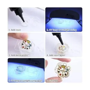 Resina UV DIYcraft Resina dura transparente sin olor_6