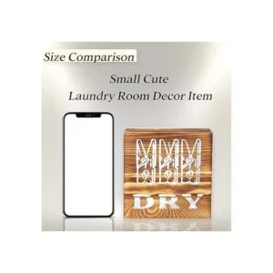 Modern 5th Juego de 4 letreros rústicos para sala de_3