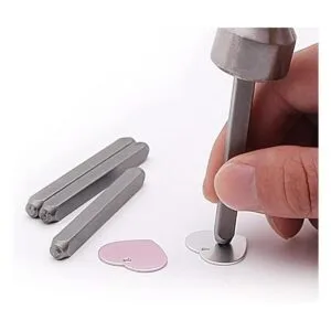 Tlimus Juego de sellos de metal de joyería 12 sellos de_6