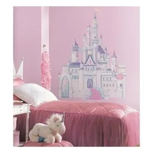 RoomMates RMK1546GM Disney Princess Castle Calcomanía_2
