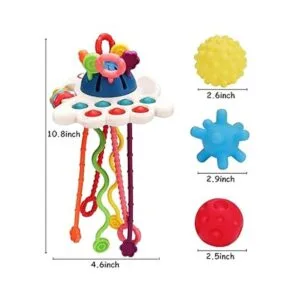 Montessori Juguetes de cuerda para bebés de 0 a 6 años 6_5