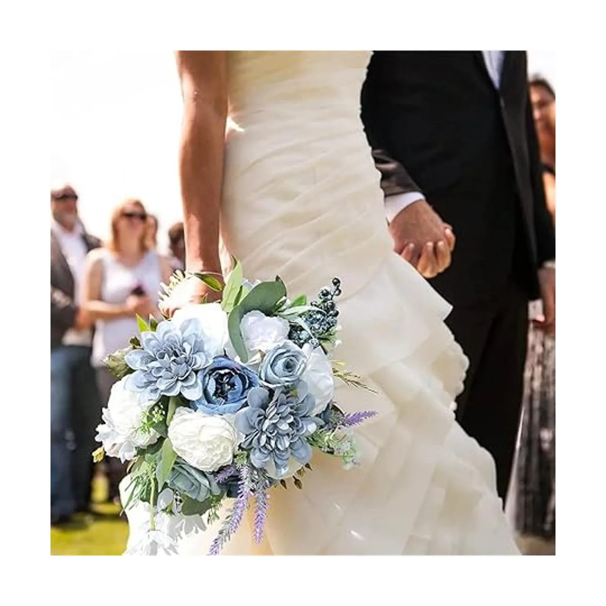 YOKOKE Juego de 30 piezas de tallo de alambre floral con_5