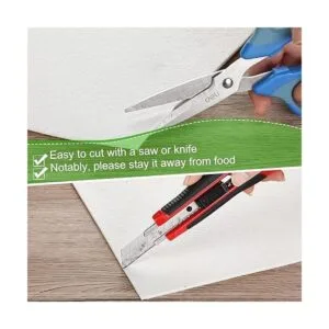 10 piezas de papel de fibra de cerámica de 11 x 12 x 0.12_5