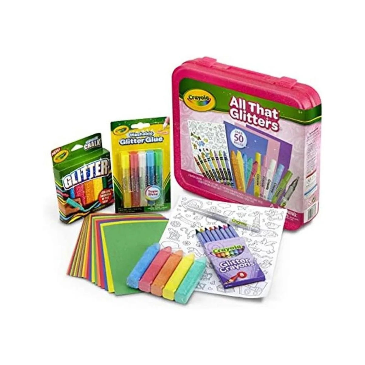 Crayola All That Glitters Art Juego de colorear para_1