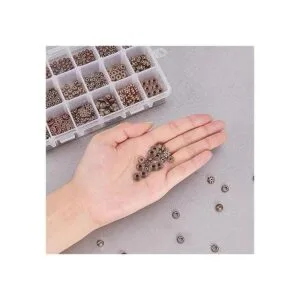 PH PandaHall 540pcs 18 estilos de cuentas espaciadoras de_5
