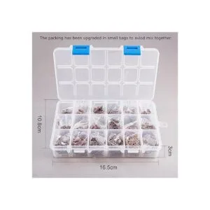 PH PandaHall 540pcs 18 estilos de cuentas espaciadoras de_7