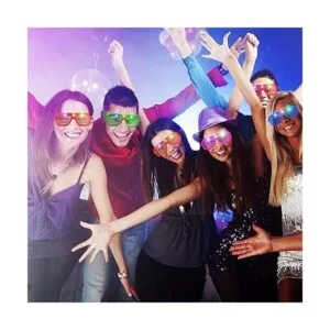 SHQDD Paquete de 22 vasos con varillas brillantes 5_6