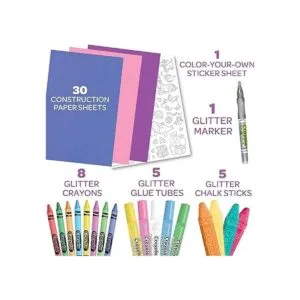 Crayola All That Glitters Art Juego de colorear para_2
