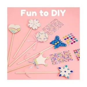 Pllieay El kit de varitas de hadas de princesa incluye 18_3