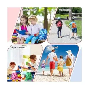 Weewooday Paquete de 16 bolsas de camuflaje con cordón_6