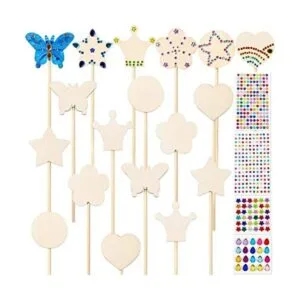 Pllieay El kit de varitas de hadas de princesa incluye 18_1