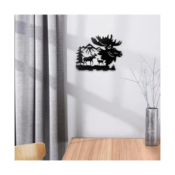 Molde de silicona de resina para decoración de pared de_4