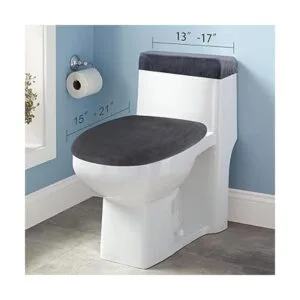 Funda elástica de terciopelo para tapa de inodoro y tapa_4