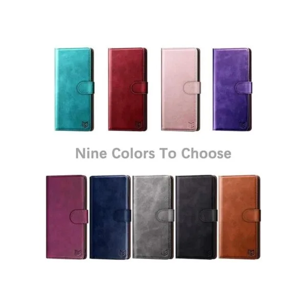 SUANPOT Funda de cuero para Samsung Galaxy A52 4G y 5G con_2