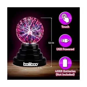 Luz de bola de plasma 3 pulgadas Globo de luz activado_2