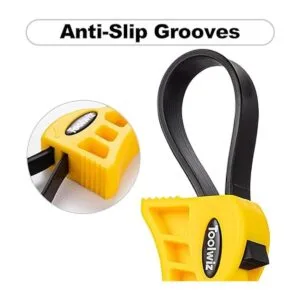 Toolwiz Juego de llaves de correa 2 llaves de filtro de_5