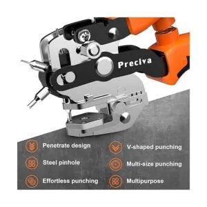 Preciva Alicates perforadores herramienta giratoria con_6