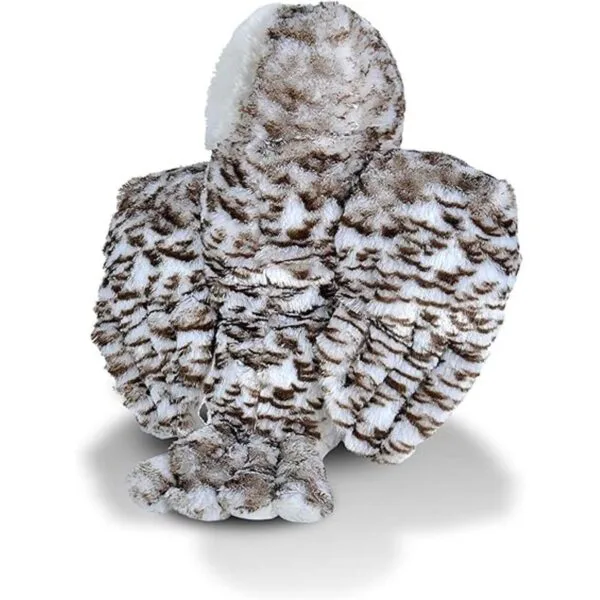 Wild Republic Peluche de búho nevado 12 pulgadas_3