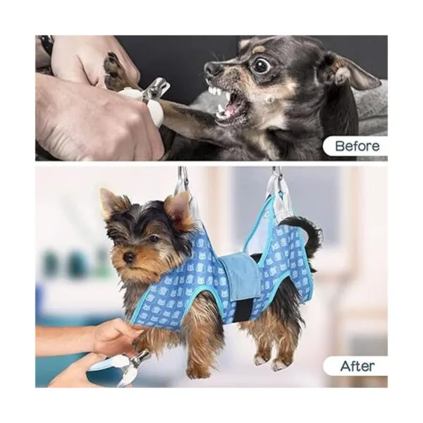 DoggyDobby Hamaca de aseo de mascotas para perros y gatos_7