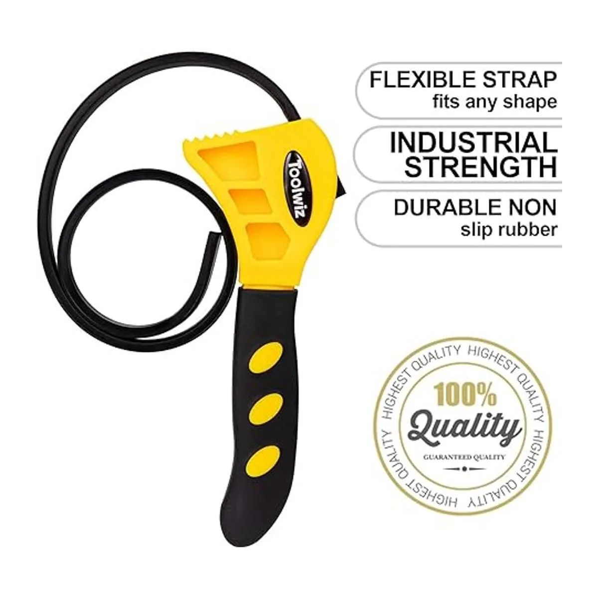 Toolwiz Juego de llaves de correa 2 llaves de filtro de_6