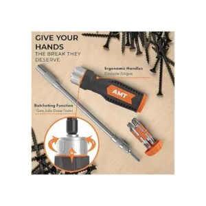 AMERICAN MUTT TOOLS Destornillador flexible de trinquete_4