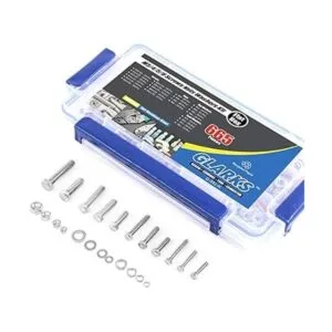 Glarks Juego surtido de 665 tornillos de cabeza hexagonal_7